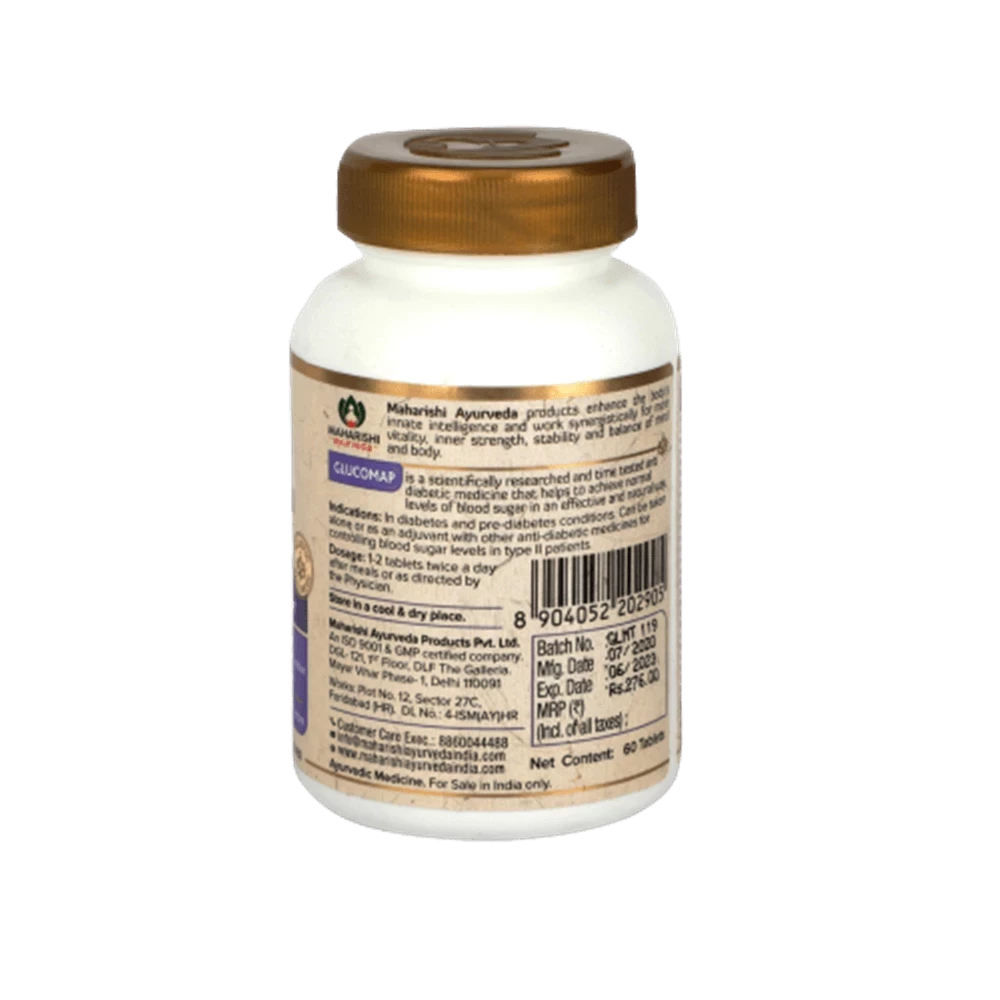 Maharishi Ayurveda Glucomap Tablets, 60 Tablets-2.webp